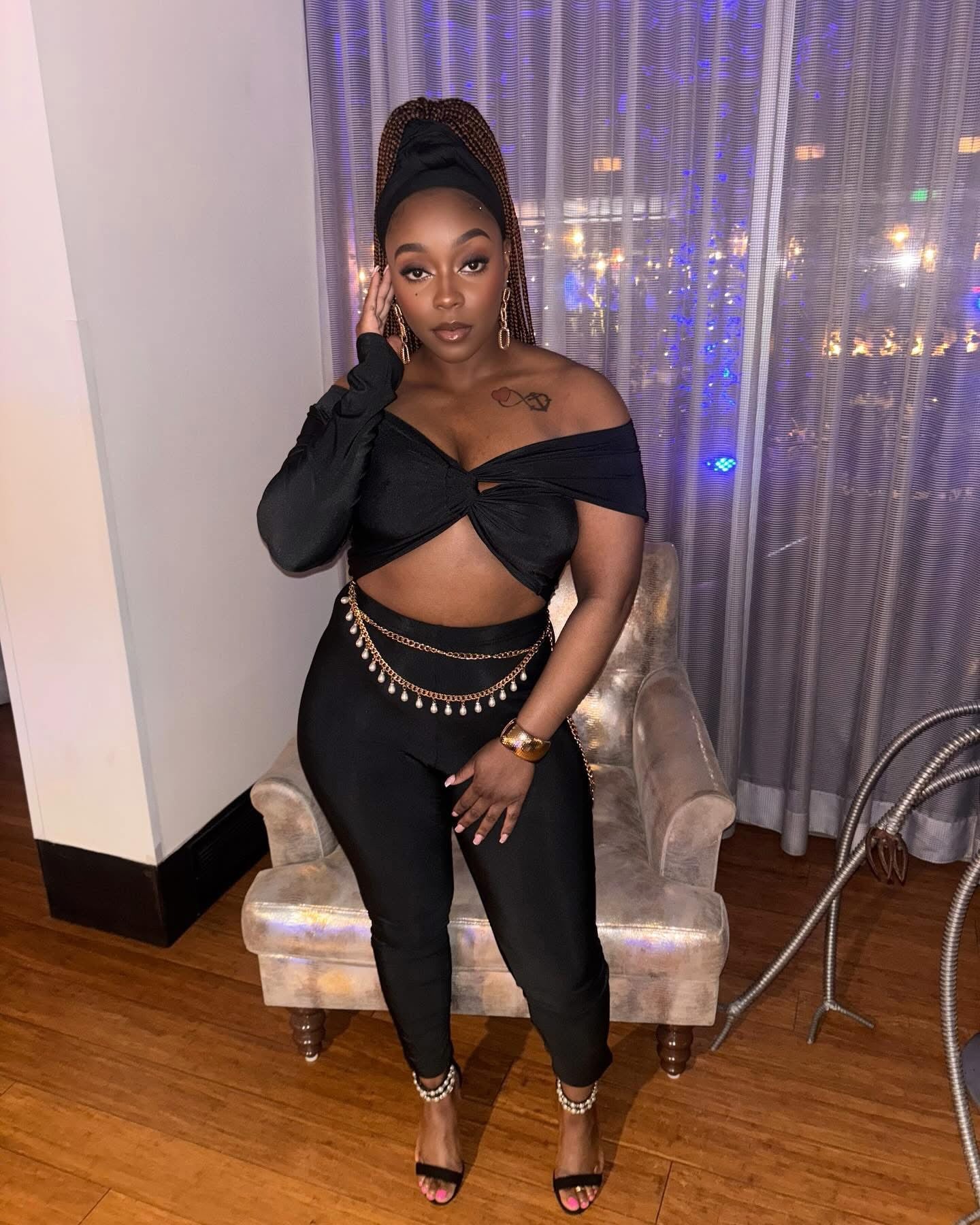 Cinnabrown Black 2 Piece Set