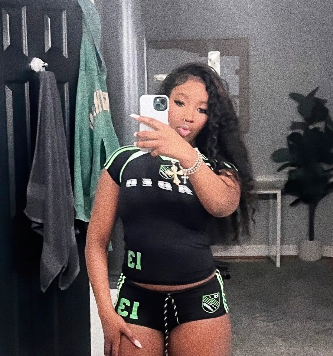 Jaded Black 2 Piece