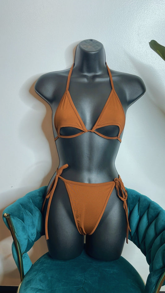 Brown Bathing suit