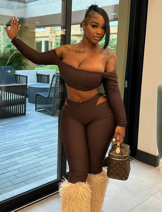 Keke Brown 2 Piece