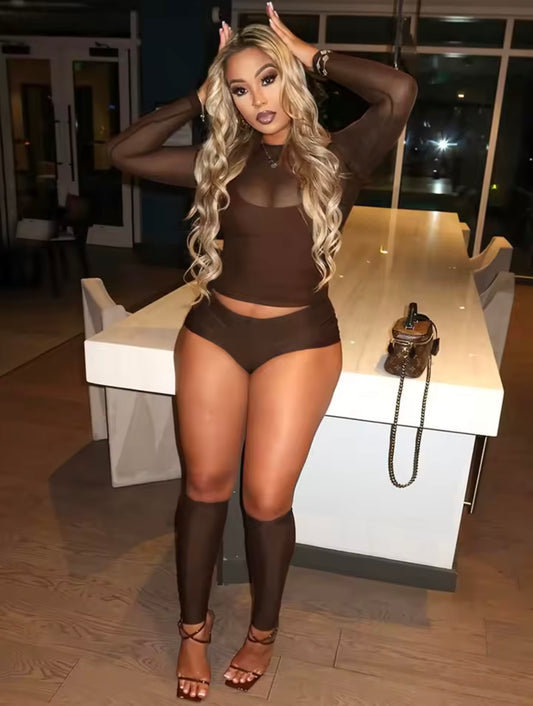 Yani Brown 2 Piece