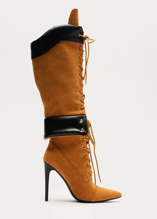 Timb Heel Boots